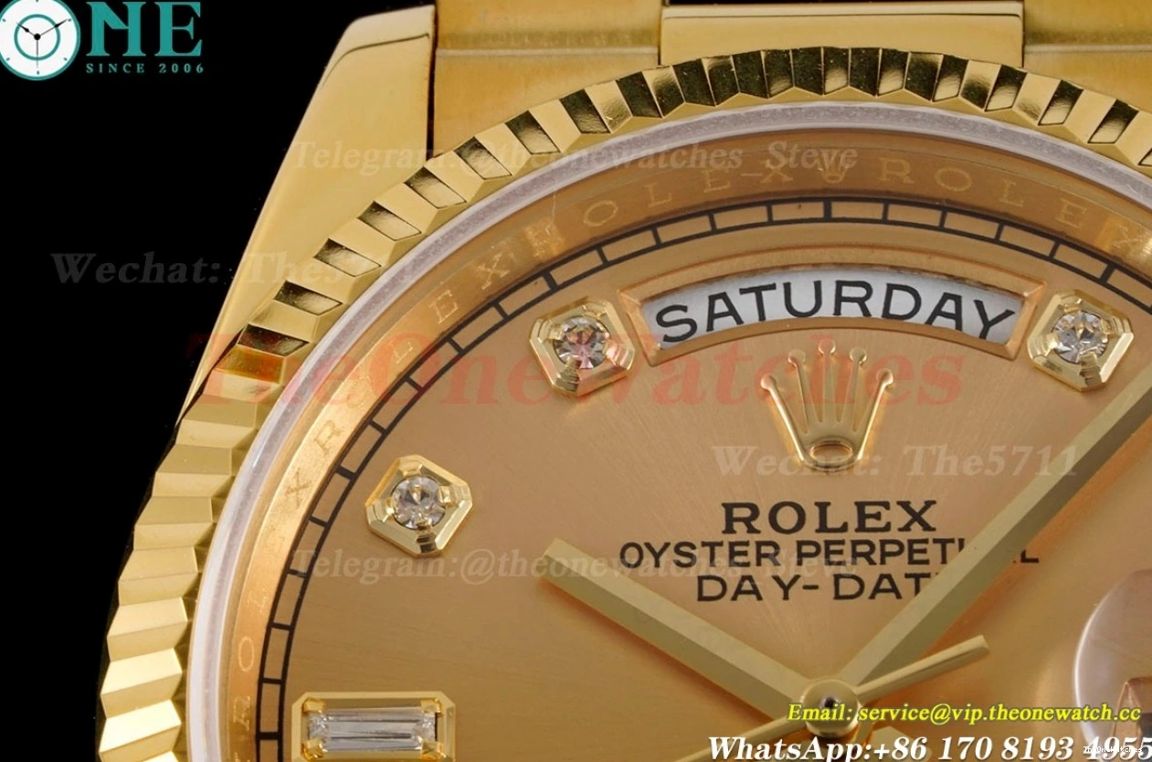 Gold A2836 Dia Pres RAF 36mm DayDate YG YG 0111